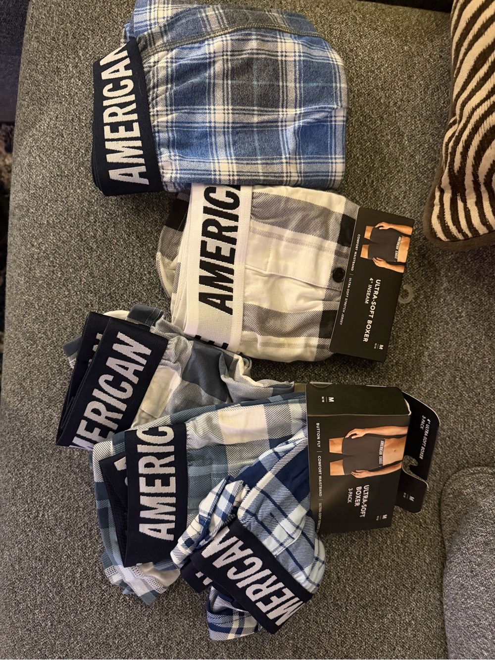 5 pair AE Ultra Soft boxers